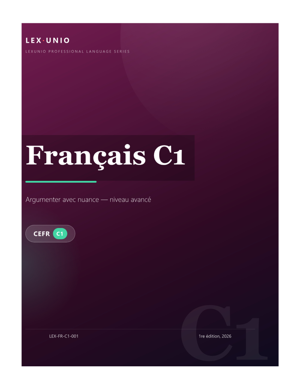 Français C1