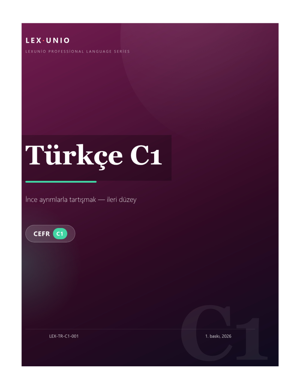 Türkçe C1